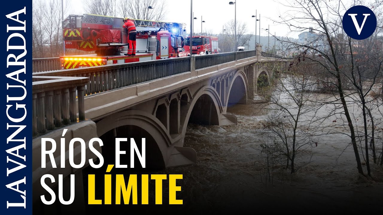 Protecci&oacute;n Civil activa la alerta por riesgo de inundaciones y desbordamientos de r&iacute;os en Girona