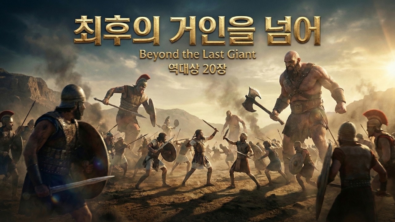 막힌 길을 여는 돌파의 찬양 | 최후의 거인을 넘어 (역대상 20장) | 기도 찬양