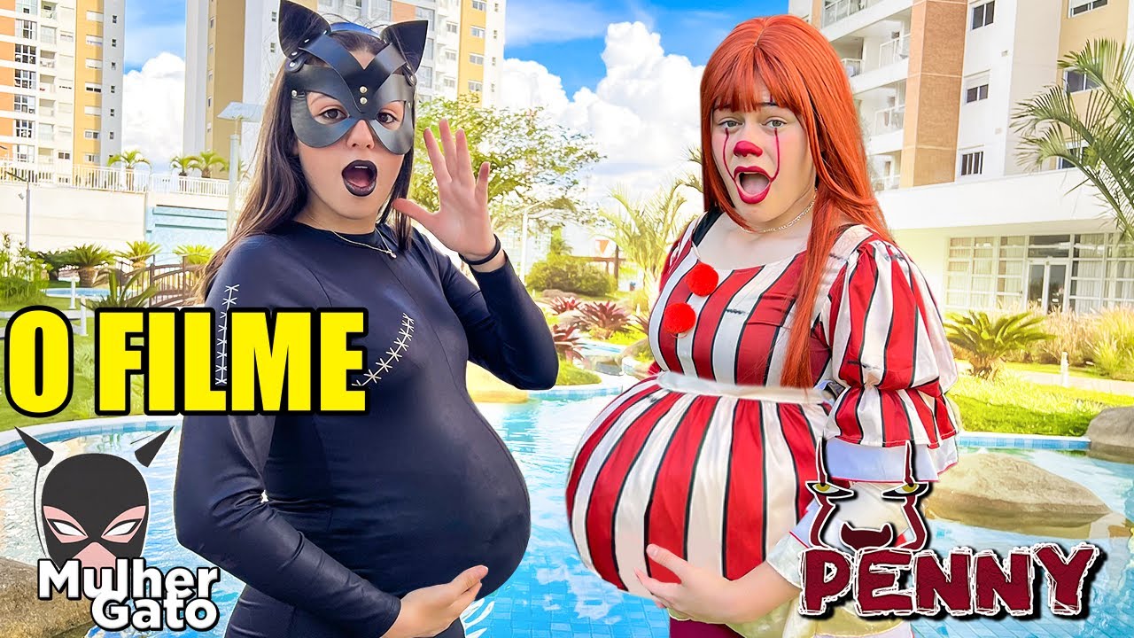 O FILME DA PENNY E DA MULHER GATO ESTÃO GRÁVIDAS E ROUBARAM OS BEBÊS DELAS !!!