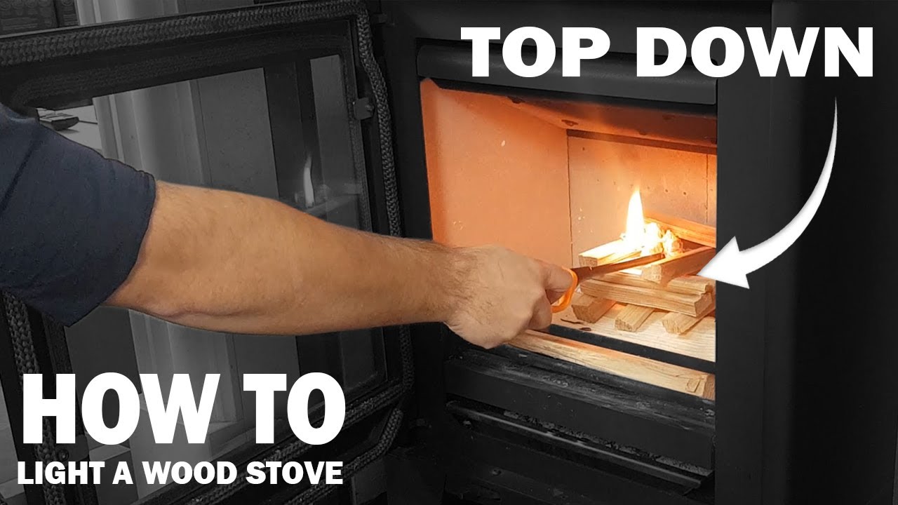 How to Light and Load a Woodburner (Archer Challenger Stove)
