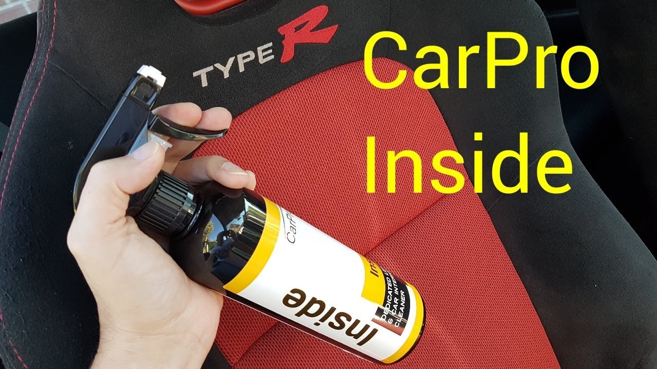CarPro Inside Full Interior Car Detailing Honda Civic Type R EP3 (ASMR)
