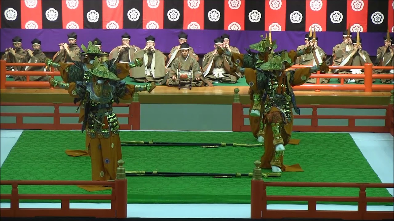太平楽（道行・急）　舞楽　秋雅楽祭183