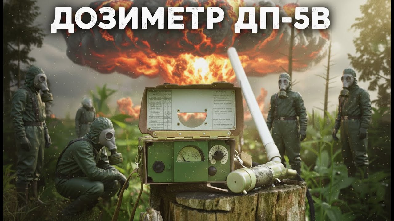Обзор военного радиометра-рентгенметра ДП-5В