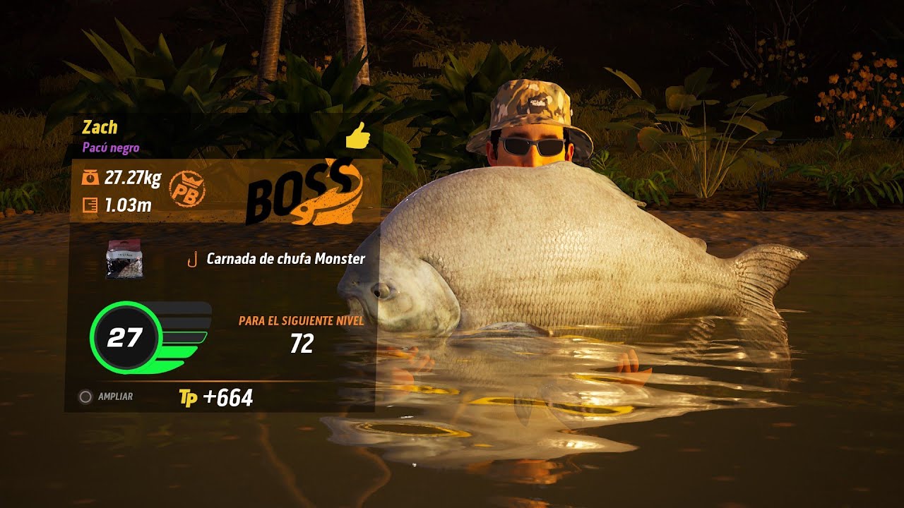 The Catch: Carp & Coarse Lago Pearl  Boss fish  ZACH  (Pacu Negro    27,27  Kg.).