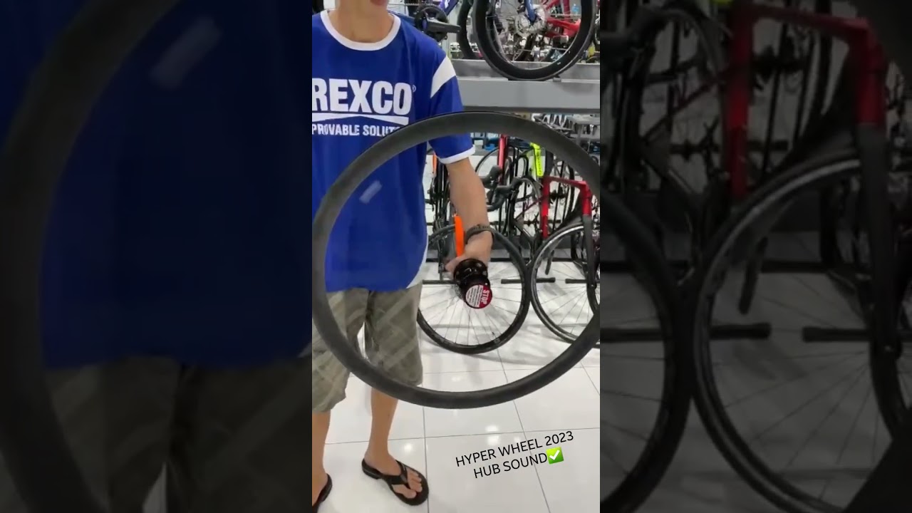 HYPER WHEEL 2023 Hub Sound D33 D45 D66 R33 R45 R66 #Roadbike #carbonwheels #Hyperwheels