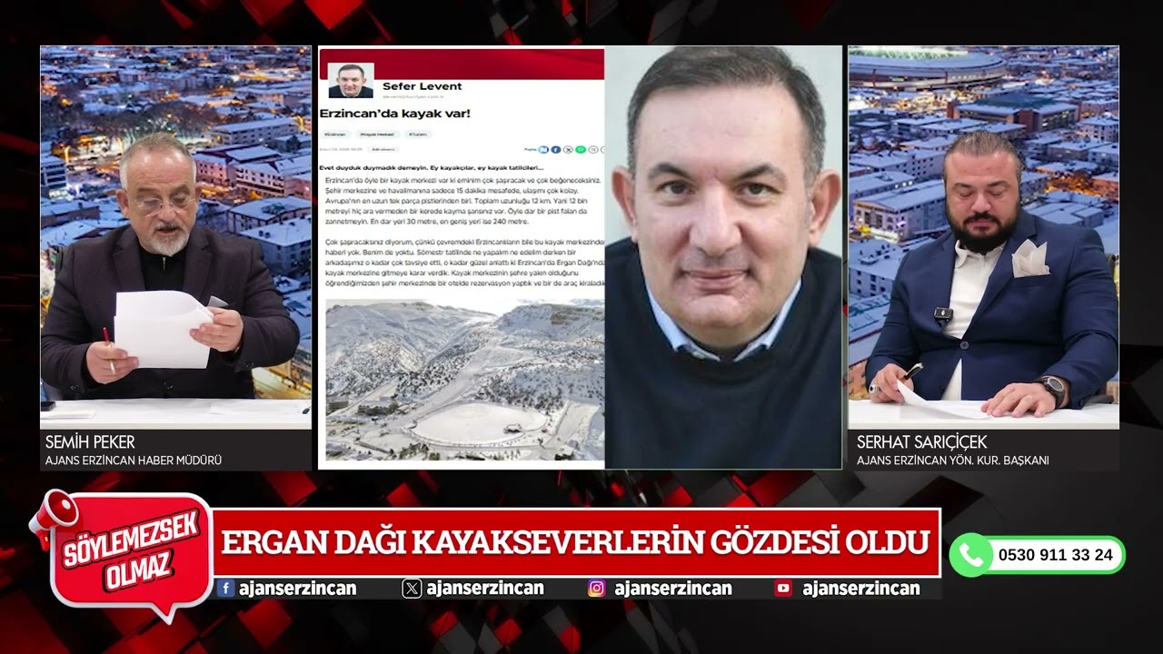 ERGAN DAĞI KAYAKSEVERLERİN GÖZDESİ OLDU