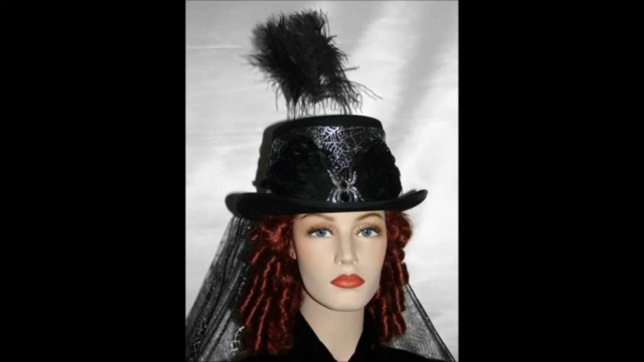 Victorian Gothic Hat ~ Countess Dracula ~ Vampire
