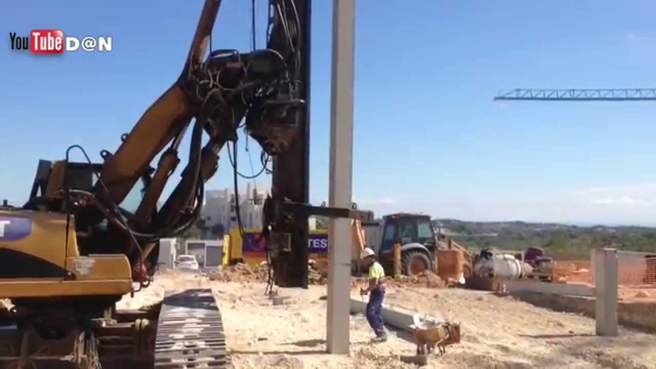 Máquina Perforadora para pilotes 2015