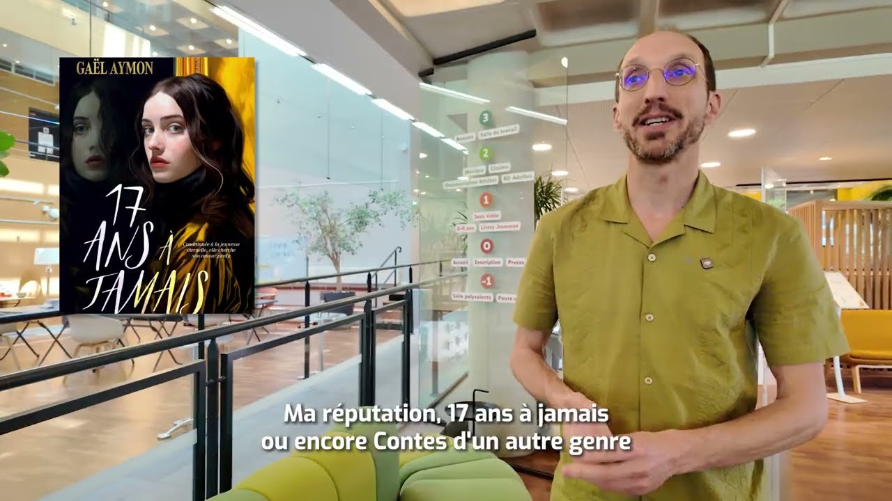 Salon du livre ado 2025 - Interview de Gaël Aymon