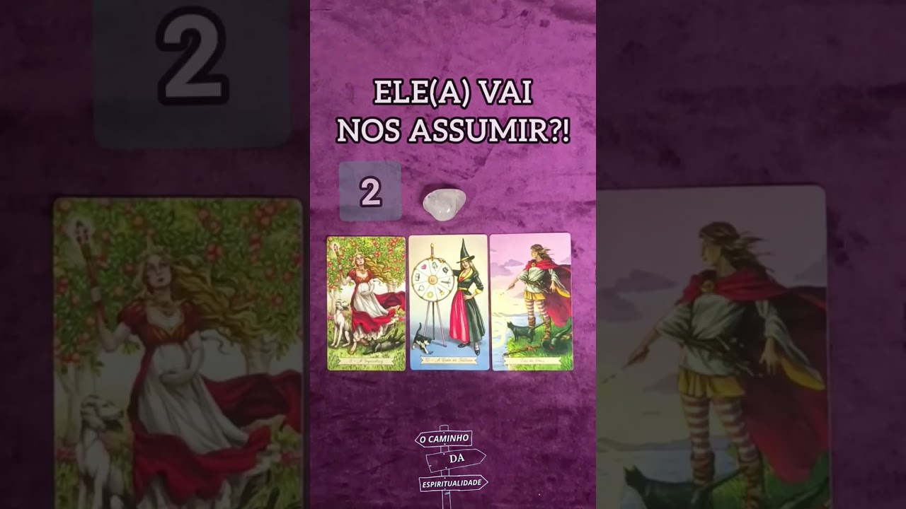 ELE(A) VAI ASSUMIR NOSSO RELACIONAMENTO?! #short #shorts #tarot #tarotonline #tarotdoamor