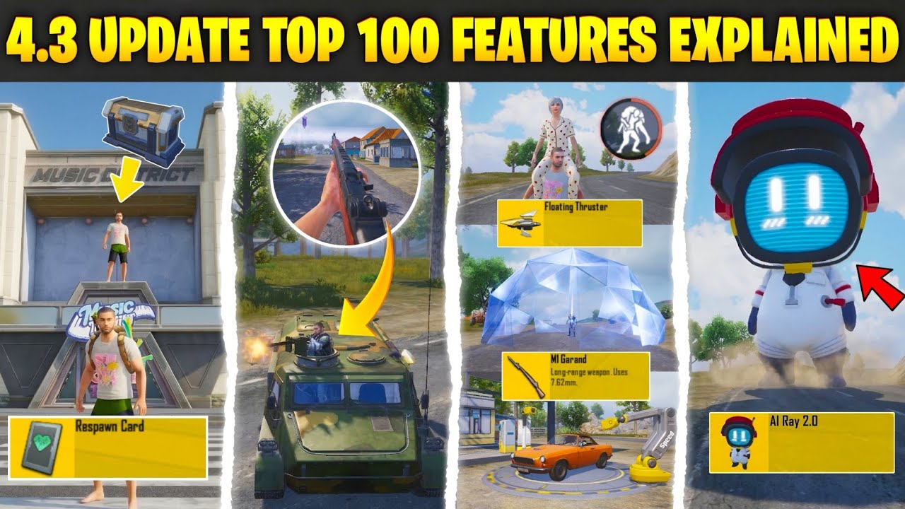 🤯Top 100 Secret Features in 4.3 Update In the New Evolving Universe Mode-Explained Tips & Tricks