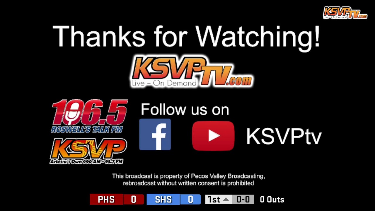 Southwest Classic Baseball Tournament Game #2: Portales vs. Sandia