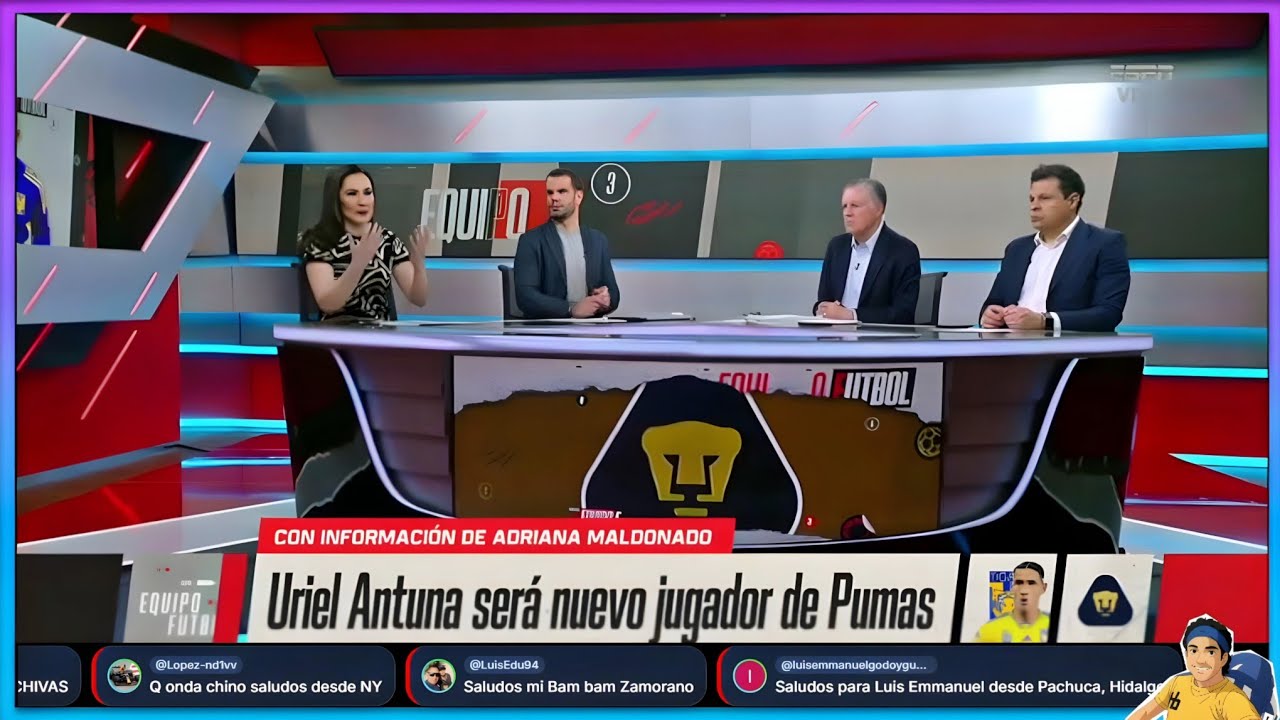 ¡BOMBAZO! 🔥 Uriel Antuna será nuevo jugador de Pumas