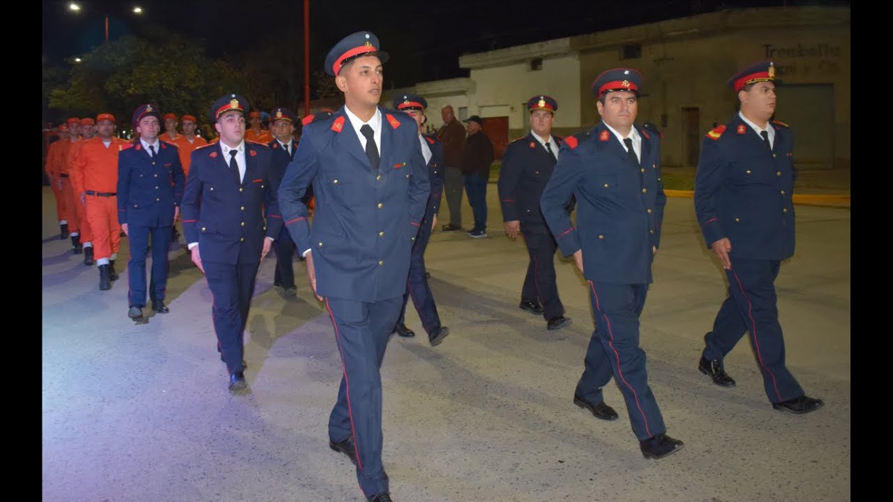 25º Aniversario Bomberos Voluntarios de La Playosa   Acto   Desfile   Caravana