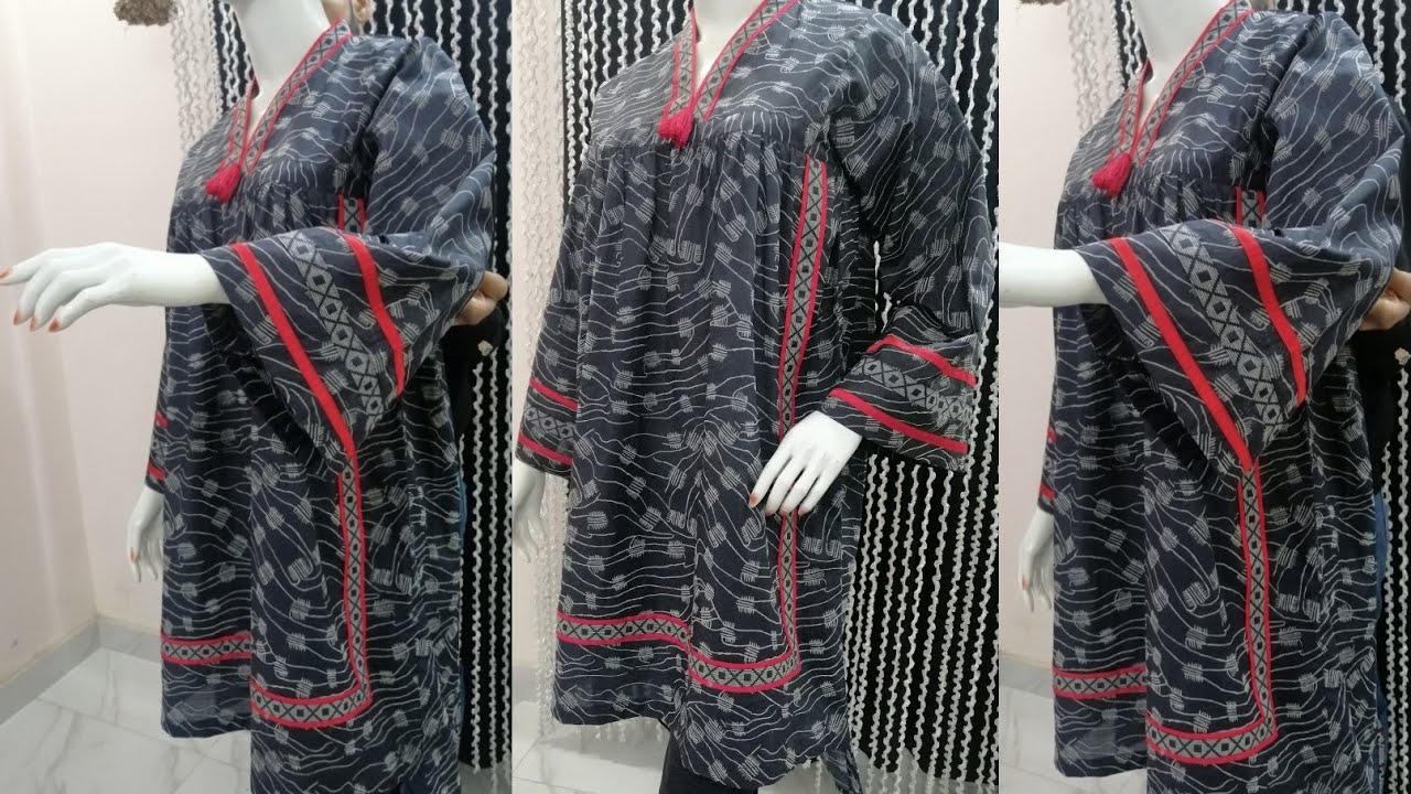 Designer kurti High low kurti #cutting stitching ideas#Trending #2022