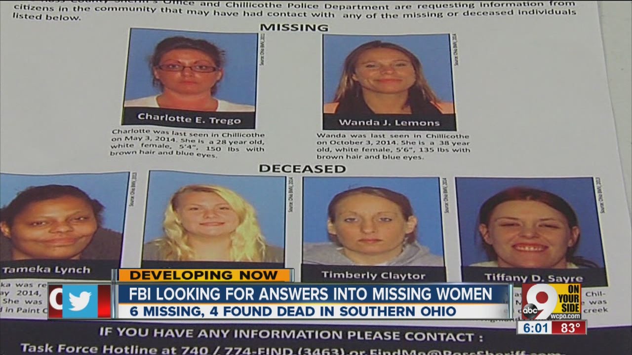Missing Chillicothe women: Who or what is killing women in small central Ohio city?
