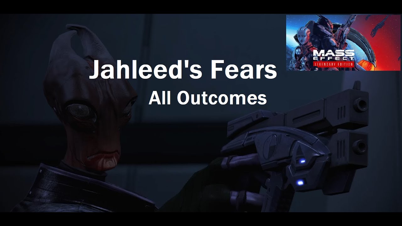 Jahleed's Fears - Paragon and Renegade, All Outcomes - Mass Effect 1: Legendary Edition