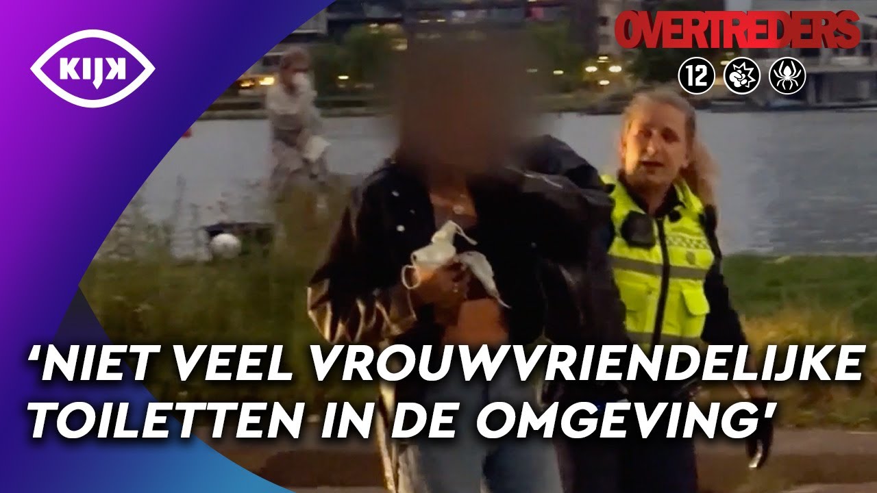 VROUW VLUCHT van HANDHAVING na WILDPLASSEN | Overtreders | KIJK Misdaad