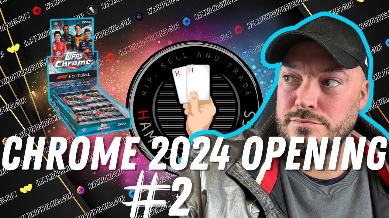 Topps F1 chrome 2024 hobby Box #2 can we Hit a F1 Auto?