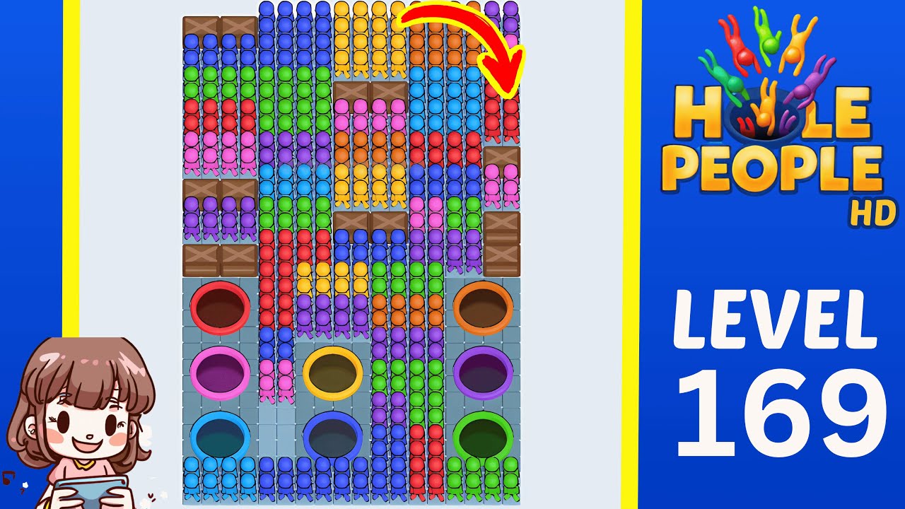 Hole People Level 169 Solution Walkthrough