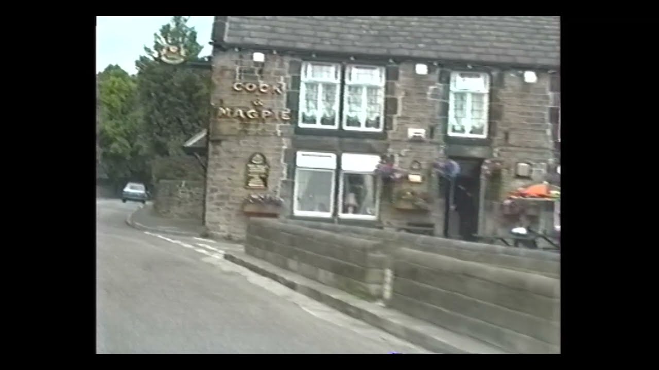 Unstone to Old Whittington, Chesterfield  - Car Journey - Sunday 3rd July 1994 - Upscaled