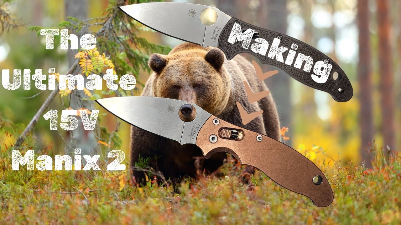The Ultimate Spyderco Manix 2 - Cu in 15V BABY!