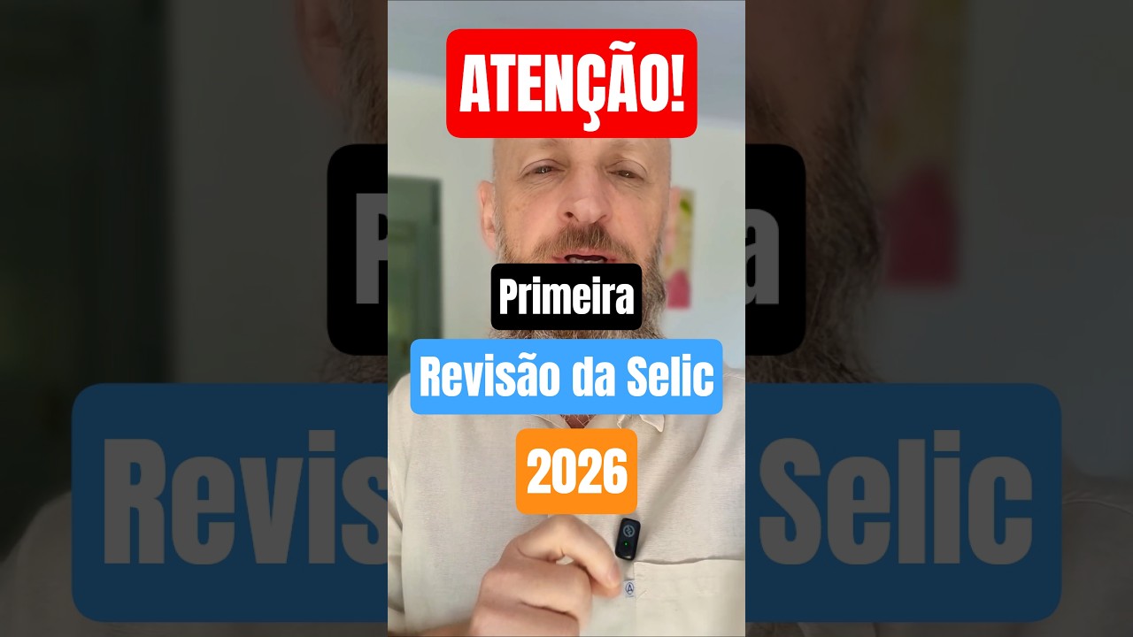 A Selic vai Mudar? 1&ordf; Reuni&atilde;o do Copom Banco Central 2026!