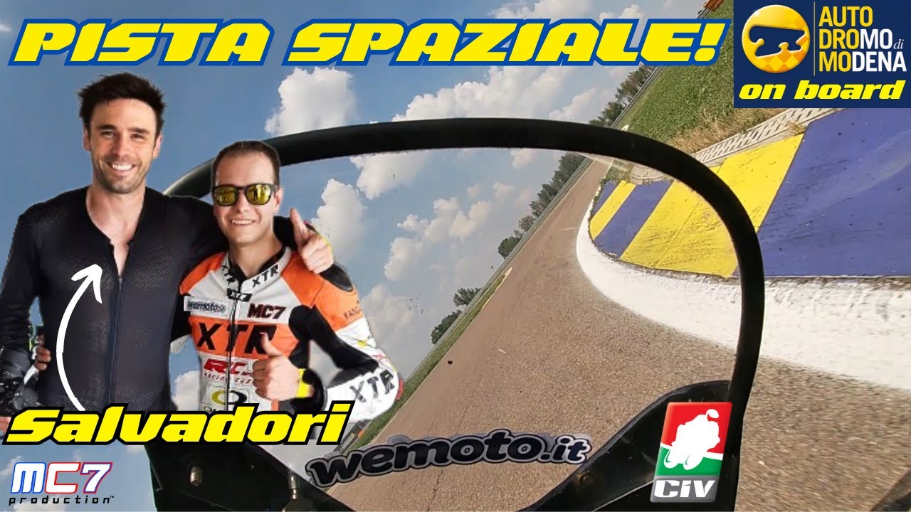 On board lap AUTODROMO di MODENA - test Ohvale GP2