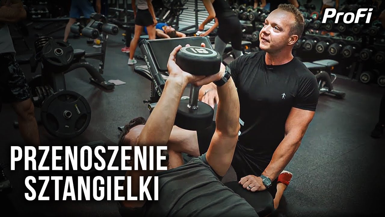 PRZENOSZENIE SZTANGIELKI - POPRAWNA TECHNIKA - SZYMON MOSZNY