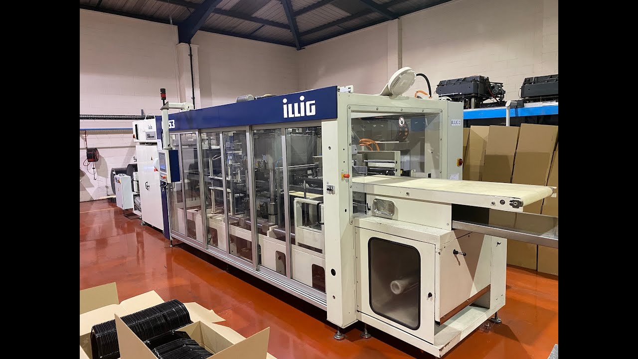 For Sale: 2012 Illig RD 53d Three Station Thermoformer (8,950 hours approx)  - Prola