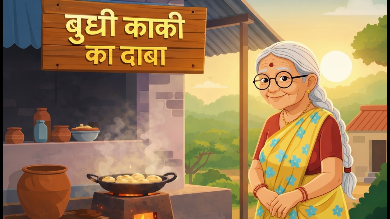 बुधी काकी का ढाबा | मां के हाथों जैसा स्वाद | Hindi Kahaniya | Dream Tales