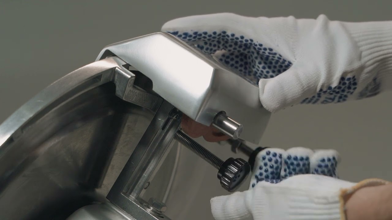 Afilado de una Cortadora de Fiambres CF300 DYNAM