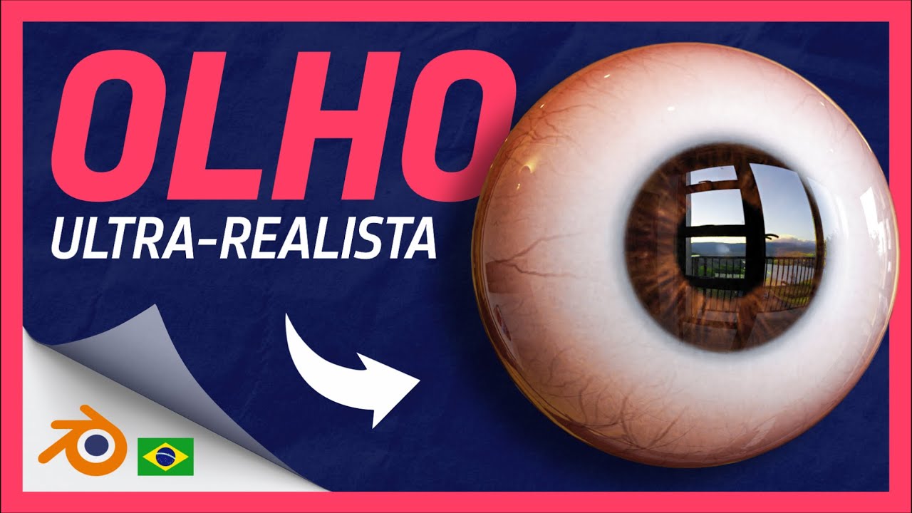 Como criar OLHOS no Blender (passo-a-passo) 👀