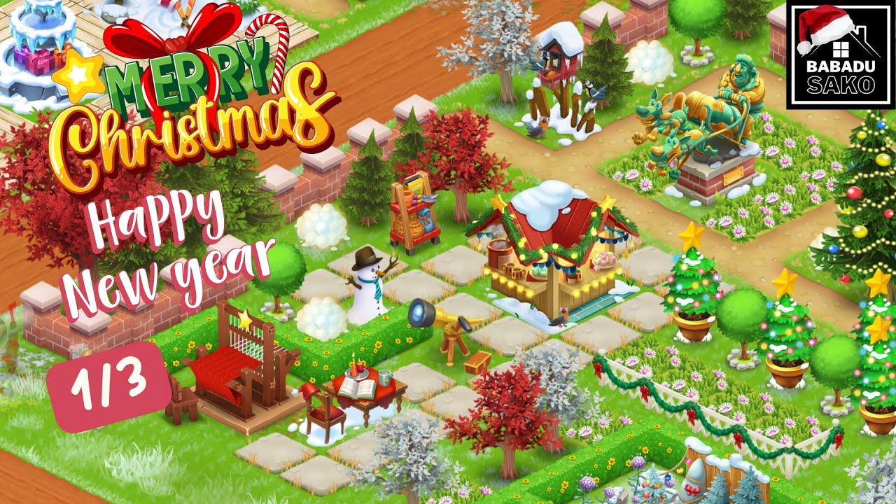 EP.220 : Merry Christmas & Happy New Year part 1/3 - HayDay FarmDesign!