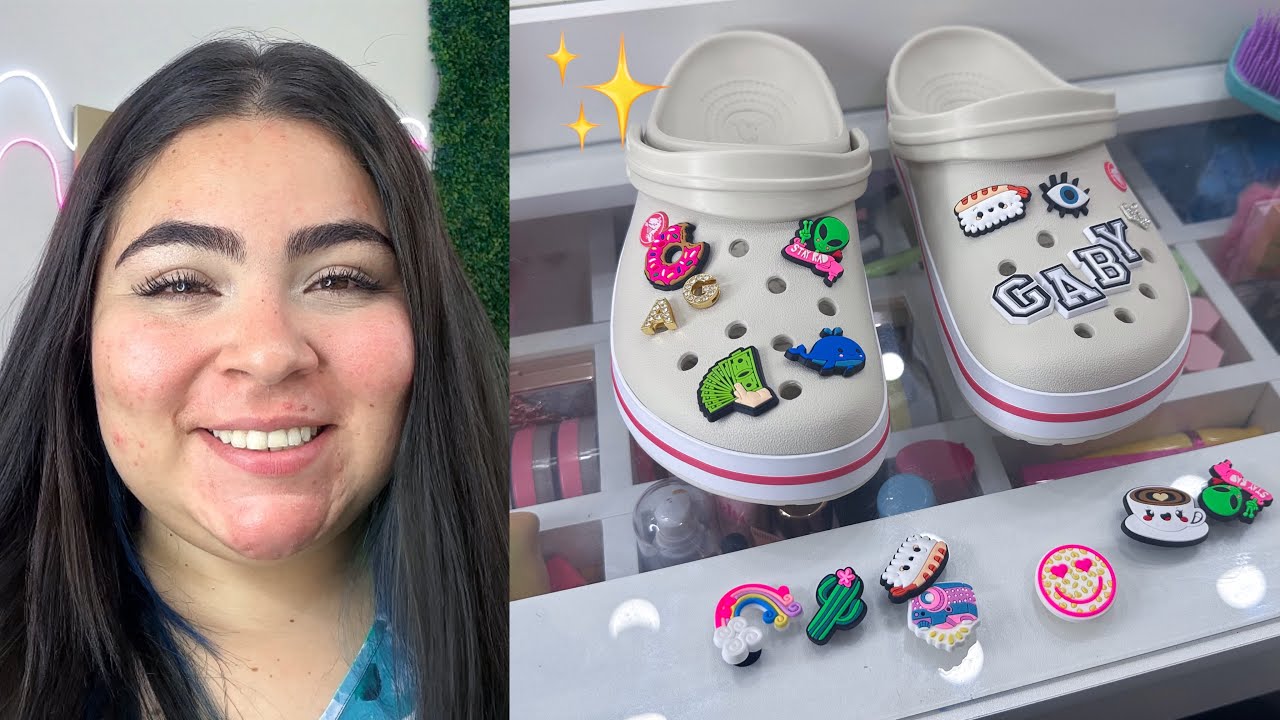 MONTANDO MINHA CROCS 😍 | EU AMEEEEEEI 💖