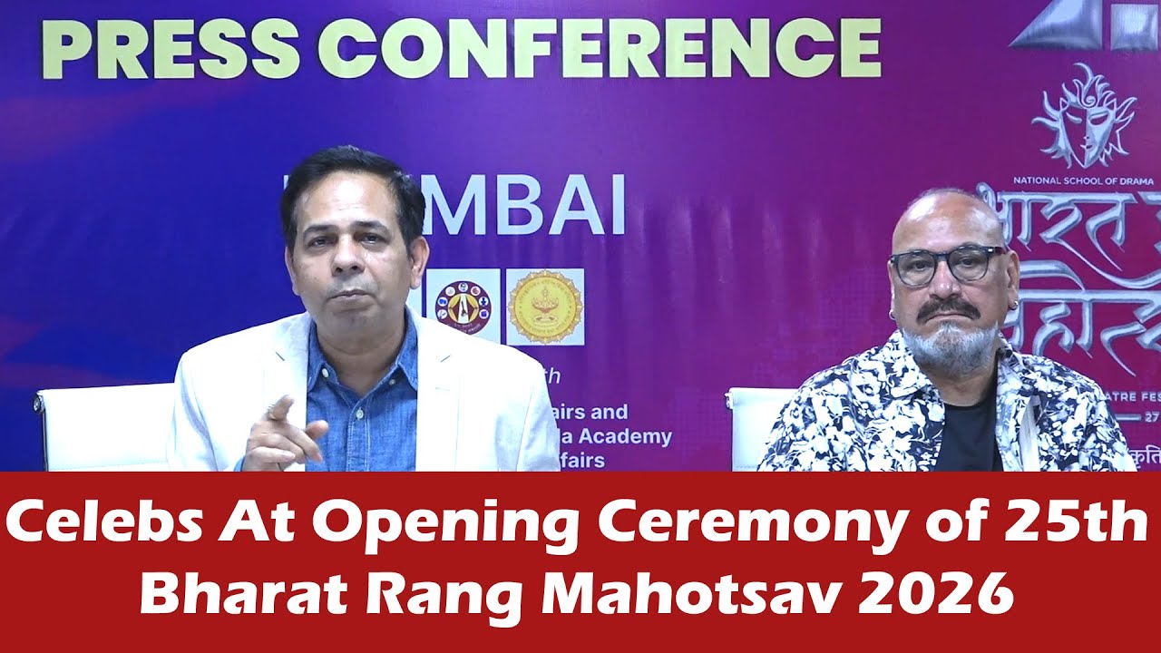 Celebs At Opening Ceremony of 25th Bharat Rang Mahotsav 2026