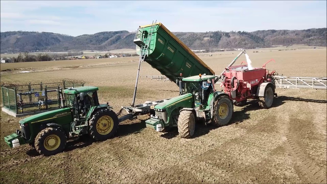 Agrochov Jezernice Přihnojování 2018