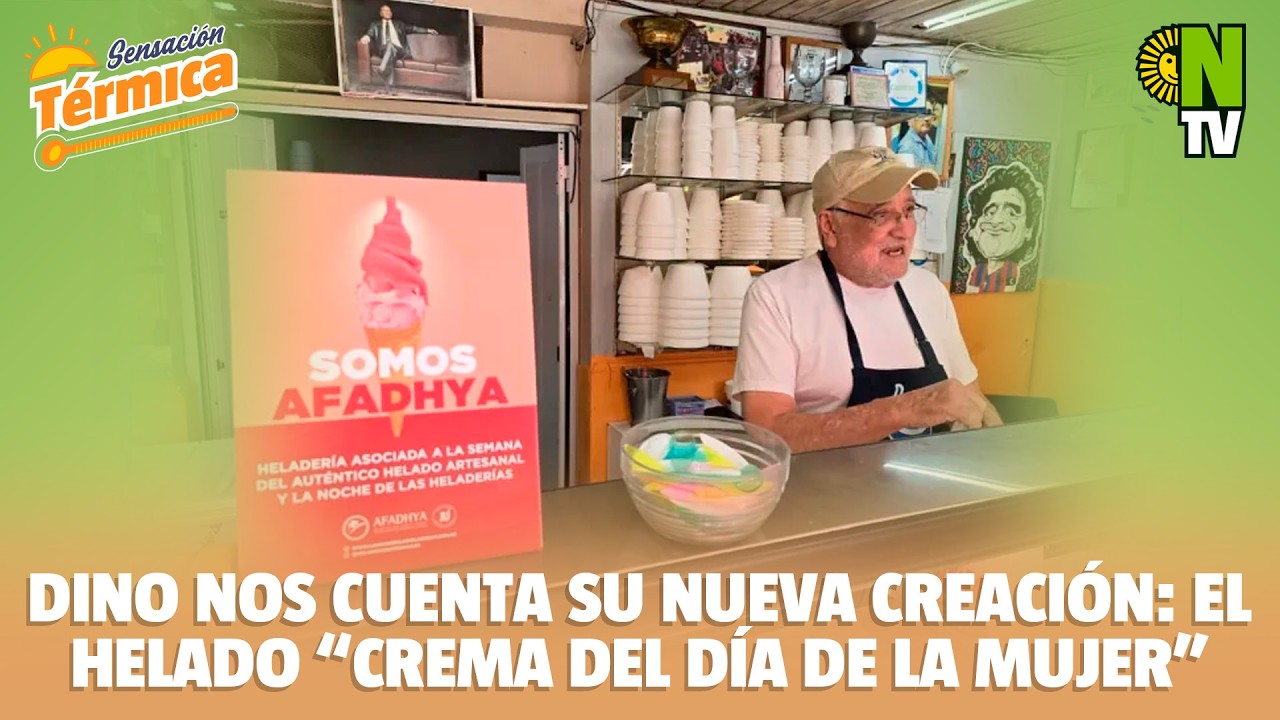 🍦 Probamos el helado especial por el Día de la Mujer en Dino