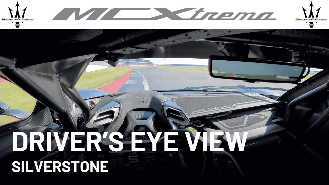 NEW Maserati MCXtrema 2025 | Driver's Eye View | Silverstone GP | Insta360 GO 3S 4K