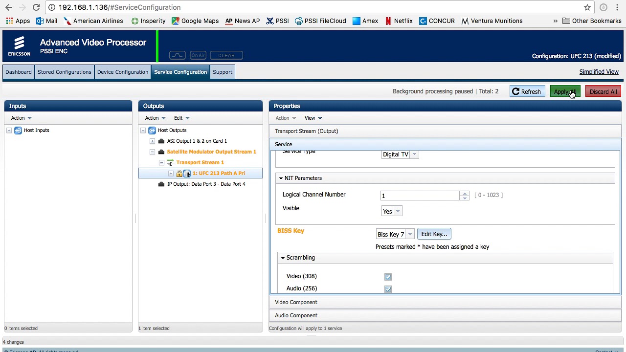 AVP Biss E encryption
