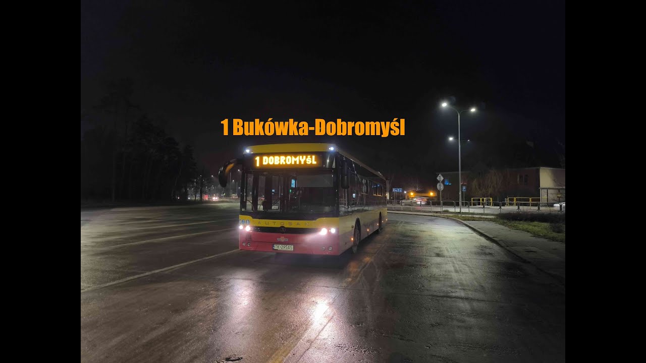 Autosan M12LF #614 MPK Kielce (linia 1 - 30.12.2024)