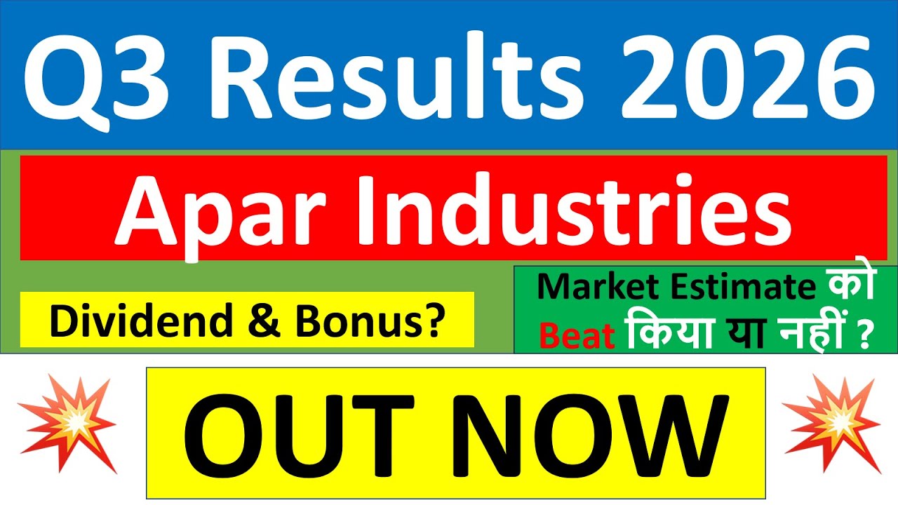 Apar Industries q3 results 2026 | Apar Industries results today | Apar Industries Share News today