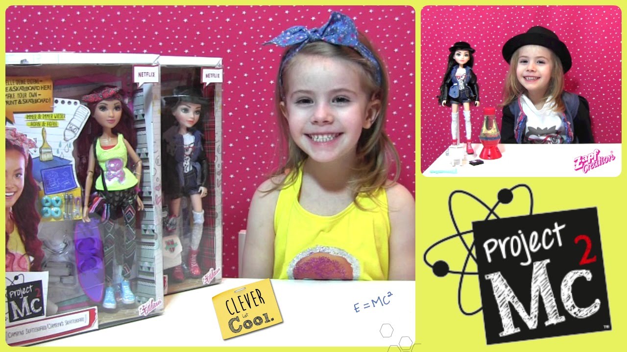 Project Mc2 Camryn & McKeyla ♥ Puppen mit Skateboard und Lavalampe | Zapf Creation