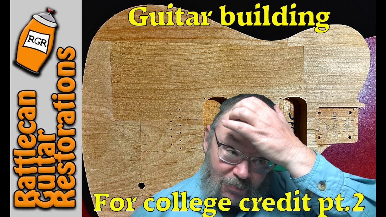 Guitar Manufacturing using STEM Concepts Week 1 | RATTLECAN GUITAR RESTORATIONS by James O&rsquo;Rear