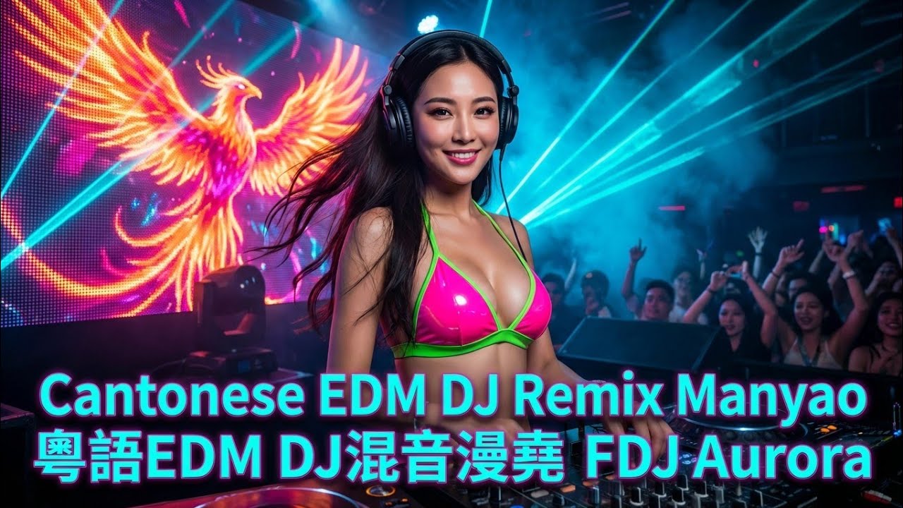 2026 Cantonese Manyao EDM Remix 粤语电音炸场 Nonstop Festival Club Mix DJ Bass Drop Energy