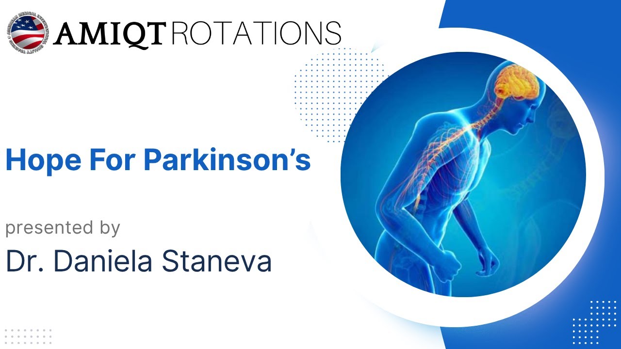 DR DANIELA STANEVA    HOPE FOR PARKINSON'S