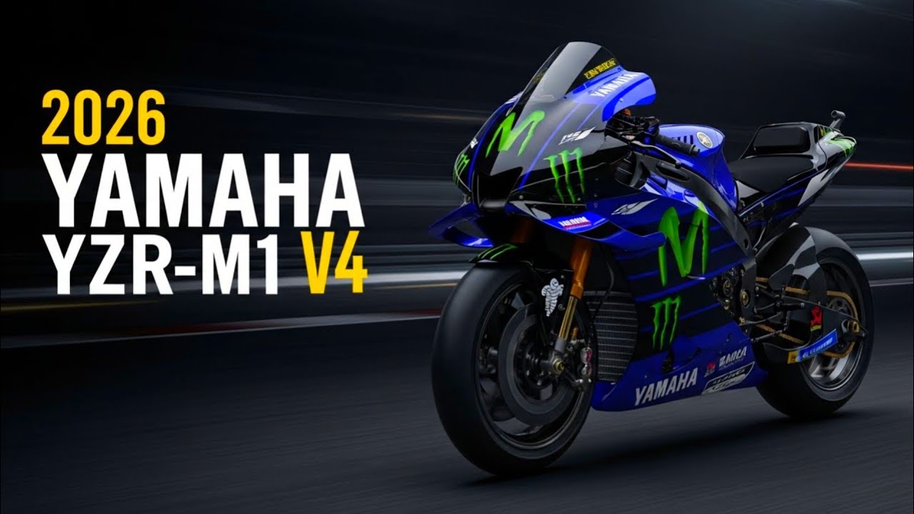 2026 Yamaha YZR-M1 V4 is HERE | Yamaha’s Most Powerful MotoGP Bike Ever! 