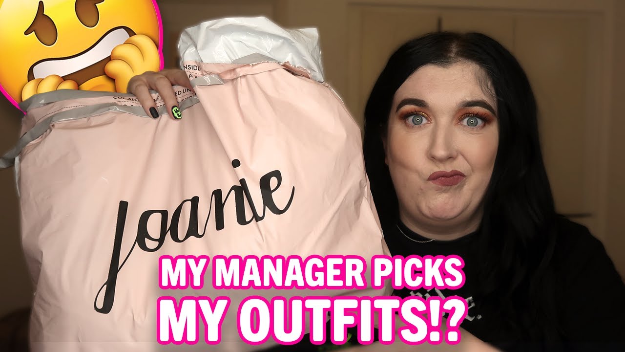 MY MANAGER PICKS MY OUTFITS?! | JOANIE CLOTHING HAUL | selfloveliv