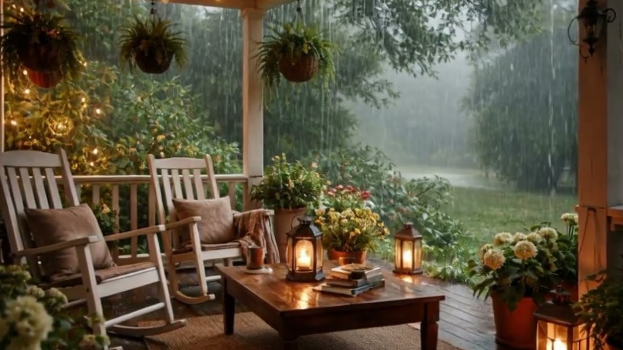 Soothing Music For relaxation, rejuvenation and meditation: Summer rain