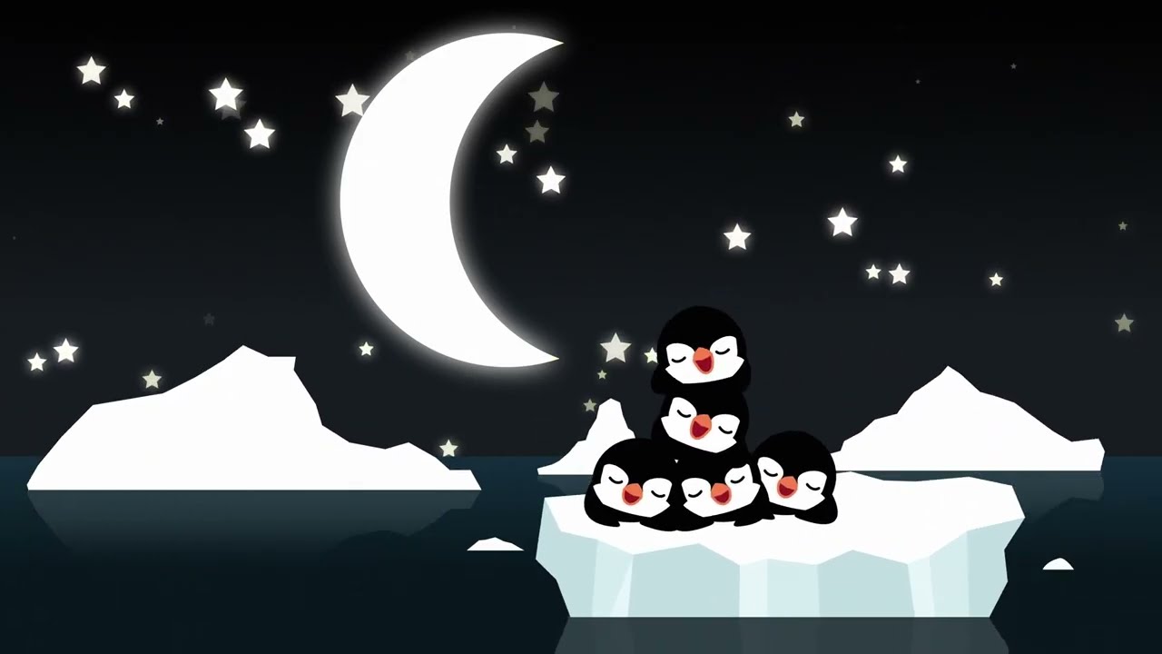 Lullabies for Baby Sleep - High Contrast Animation - Sleep Music for Babies - 4K